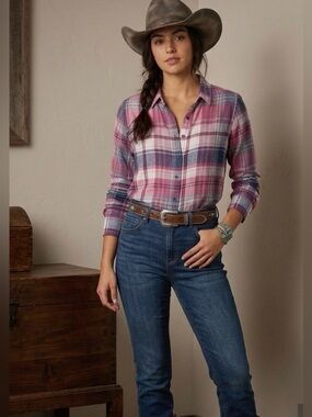 Tomboy button down shirt-M